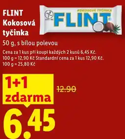 Lidl Flint kokosová tyčinka nabídka