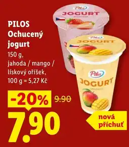 Lidl Pilos ochucený jogurt nabídka