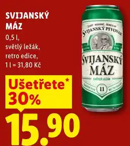 Lidl Svijanský máz nabídka