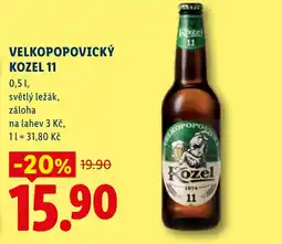 Lidl Kozel 11 nabídka