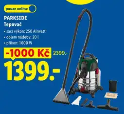 Lidl Parkside tepovač nabídka