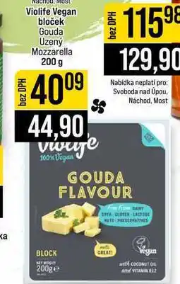 Jip Vegan bloček Gouda Uzený Mozzarella nabídka