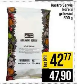 Jip Gastro Servis koření grilovaci nabídka