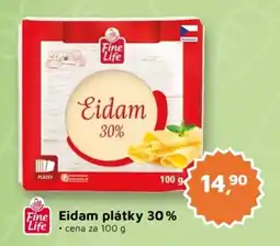 Můjobchod Fine Life Eidam plátky 30 % nabídka