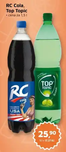 Můjobchod RC Cola, Top Topic nabídka