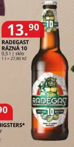 Potraviny CZ Radegast rázná 10 nabídka