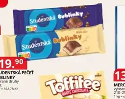 Potraviny CZ Studentská Bublinky nabídka
