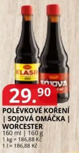 Potraviny CZ Klasik sojová omáčka worcester nabídka