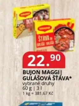 Potraviny CZ Maggi gulášová šťáva nabídka