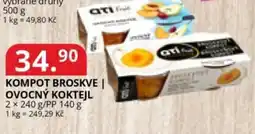 Potraviny CZ Ati kompot broskve / ovocny koktejl nabídka