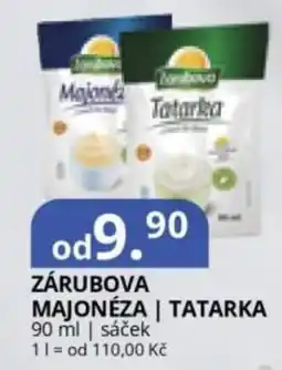 Potraviny CZ Zárubova majonéza | tatarka nabídka