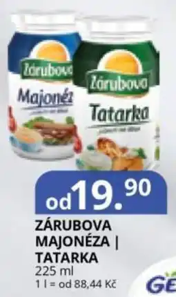 Potraviny CZ Zárubova majonéza | tatarka nabídka