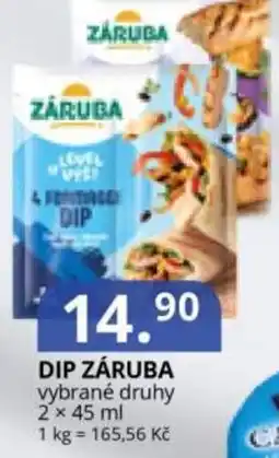 Potraviny CZ Záruba dip vybrané druhy nabídka
