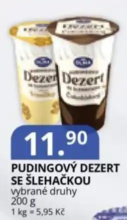 Potraviny CZ Dezert pudingový se šlehačkou nabídka