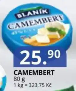 Potraviny CZ Blanik camembert nabídka