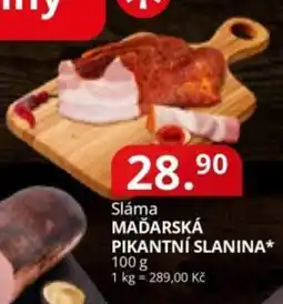 Potraviny CZ Sláma maďarská pikantní slanina* nabídka