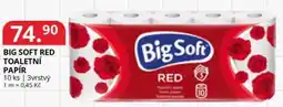 Potraviny CZ Big Soft Red toaletní papír nabídka