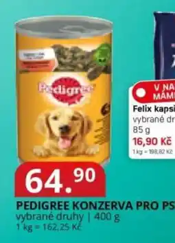Potraviny CZ Pedigree konzerva pro psa nabídka