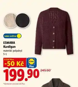 Lidl ESMARA Kardigan nabídka