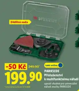 Lidl Parkside Příslušenství k multifunkčnímu nářadí nabídka