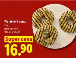 Lidl Pistáciový donut nabídka