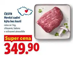 Lidl ČESTR Hovězí zadní kýta bez kosti nabídka