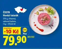 Lidl ČESTR Hovězí tatarák nabídka