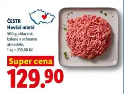 Lidl ČESTR Hovězí mleté nabídka