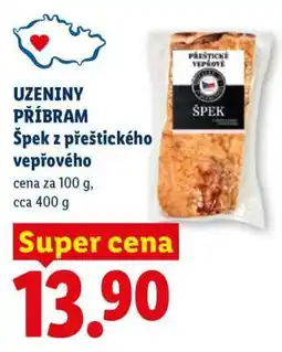 Lidl ŠPEK Z PŘEŠTICKÉHO VEPŘOVÉHO nabídka