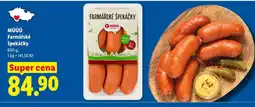 Lidl MÚÚÚ FARMÁŘSKÉ ŠPEKÁČKY nabídka