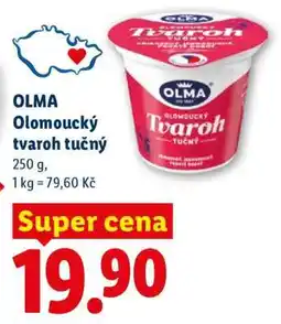 Lidl Olma Olomoucký Tvaroh Tučný nabídka