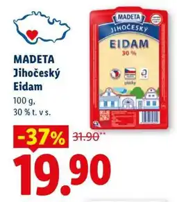 Lidl Madeta Jihočeský eidam nabídka
