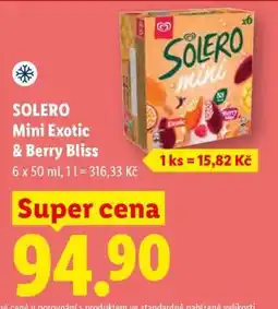 Lidl SOLERO Mini Exotic & Berry Bliss nabídka