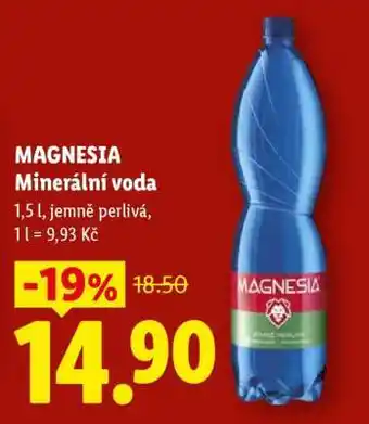Magnesia minerální voda