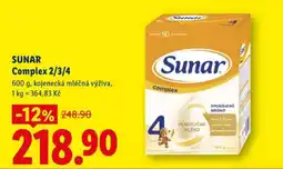 Lidl SUNAR COMPLEX 2, 3, 4 nabídka