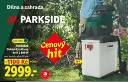 Lidl PARKSIDE Elektrický válcový drtič 2 800 W nabídka