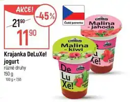 Globus Krajanka DeLuXe! jogurt nabídka