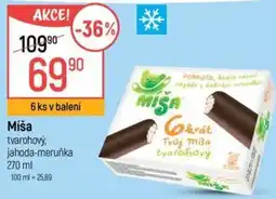 Globus Míša tvarohový, jahoda-meruňka nabídka