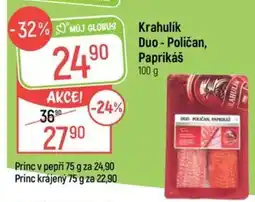 Globus Krahlík Duo - Poličan, Paprikáš nabídka