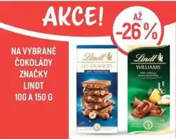 Globus Lindt čokolády nabídka