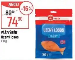 Globus Váš výběr uzený losos nabídka