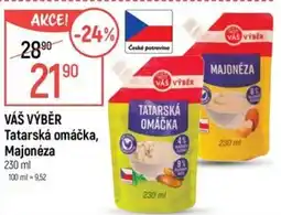 Globus Váš výběr Tatarská omáčka, Majonéza nabídka