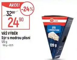 Globus Váš výběr sýr s modrou plísní nabídka