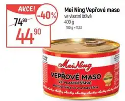 Globus Mei Ning vepřové maso ve vlastní šťávě nabídka