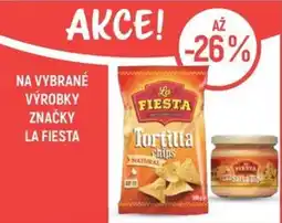 Globus La Fiesta tortilla chips nabídka