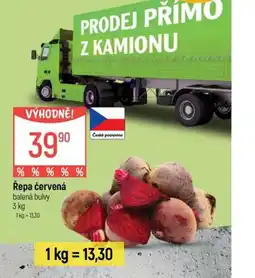 Globus Česká potravina Řepa červená nabídka
