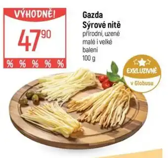 Globus Gazda sýrové nitě nabídka