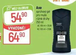 Globus Axe sprchový gel pro muže různé druhy nabídka