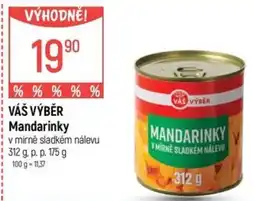 Globus Váš výběr mandarinky nabídka