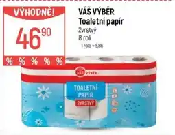 Globus Váš výběr toaletní papír 2vrstvý nabídka